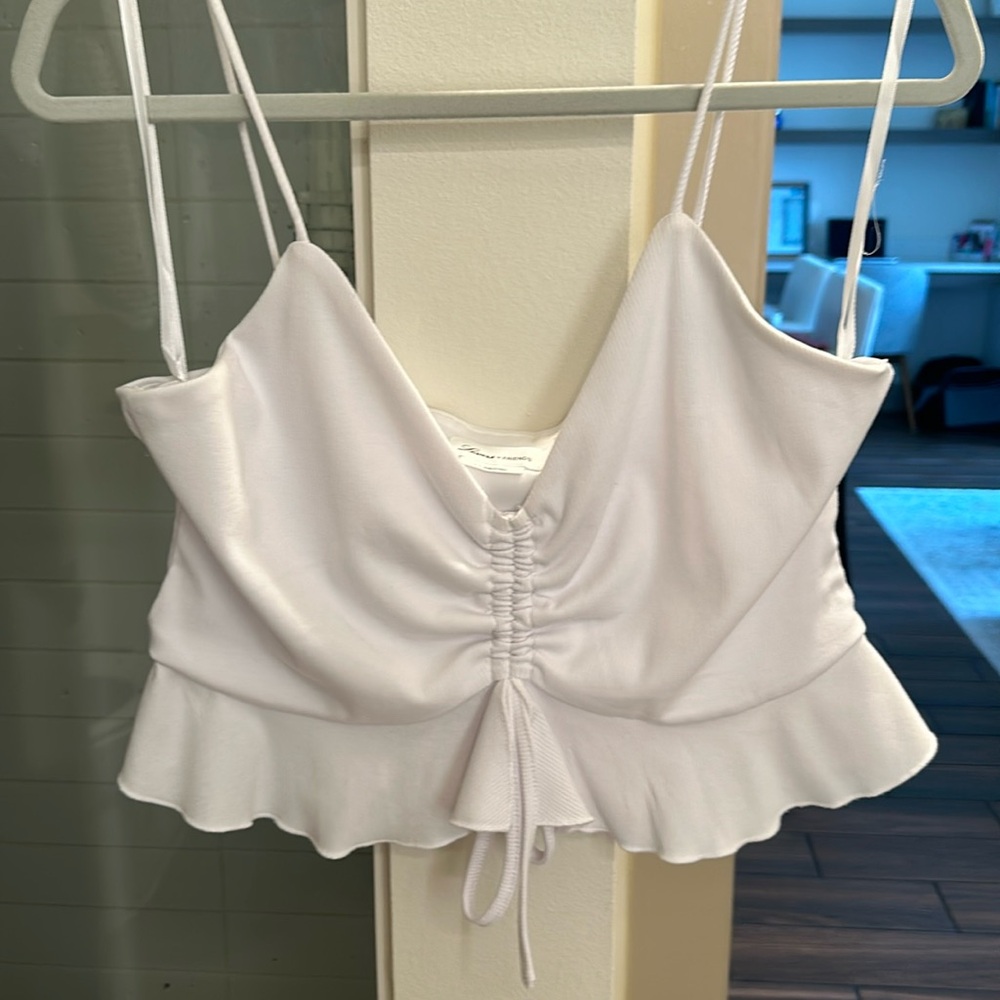Lover & friends white tank
